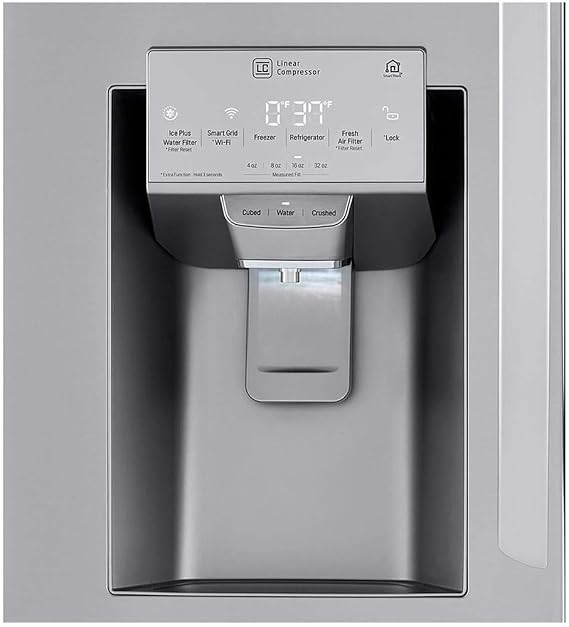 LG 30 cu. ft. 4-Door French Door Refrigerator, Door-in-Door, Full-Convert Drawer, Craft Ice in PrintProof Stainless Steel LRMDS3006S