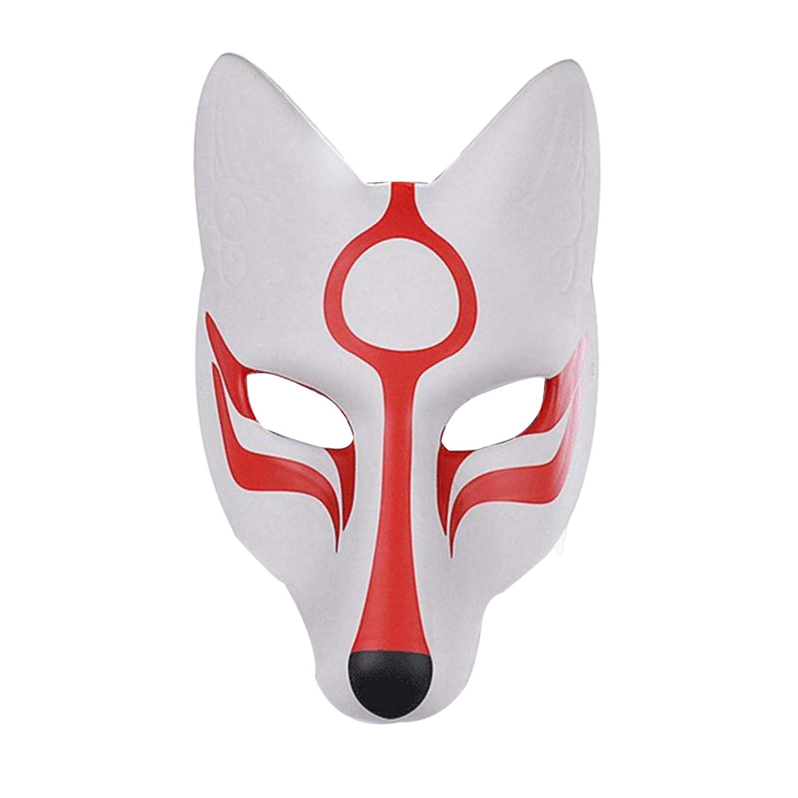 club bollywood Anime Fox Mask Face Cover Mask,23Cmx28cm Hand Painted-picture-16