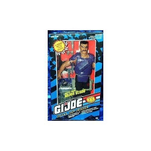 12" GI Joe Hall of Fame Cobra MAJOR BLUDD Action Figure (1993 Hasbro)