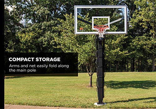 Goalrilla Basketball Yard Guard Easy Fold Defensive Net System Quickly Installs on Any Goalrilla Basketball Hoop