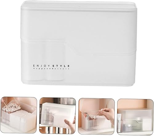 Miniatura 4 de FOMIYES Organizador de caja de almacenamiento de 3 piezas, estantes de almacenamiento de plástico, cajones de plástico, organizador de maquillaje,