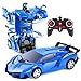 Thedttoy Transformator Spielzeug Ferngesteuertes Auto für Kinder ab 4 5 6 7 8 9 10 11 12 Jahre, 2.4GHz Transforming RC Roboter Auto Transform, Spielzeugauto Geschenke für Junge Mädchen (Blau) The Kinder günstig Kaufen-Thedttoy Transformator Spielzeug Ferngesteuertes Auto für Kinder ab 4 5 6 7 8 9 10 11 12 Jahre, 2.4GHz Transforming RC Roboter Auto Transform, Spielzeugauto Geschenke für Junge Mädchen (Blau)