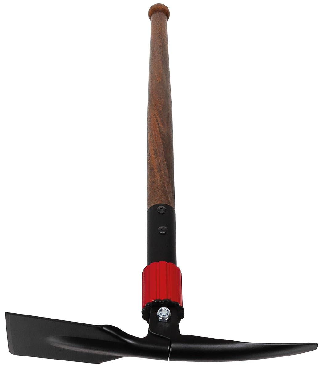 Fox Outdoor Pickel klappbar mit Holzstiel