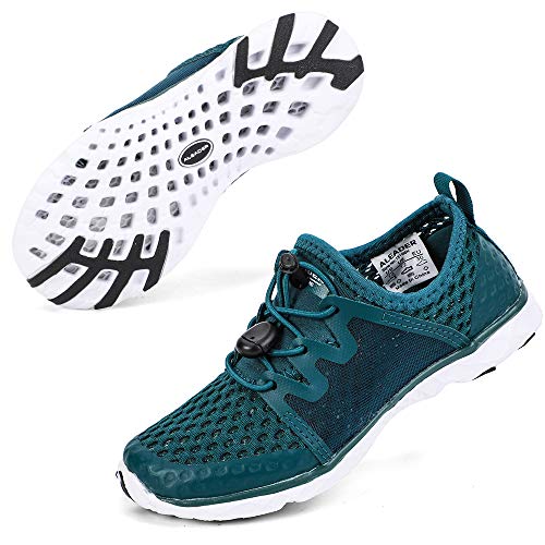 ALEADER Aqua Water Shoes Boys, Lighweight Sport Sneakers for Summer Camp, Beach, Outdoor