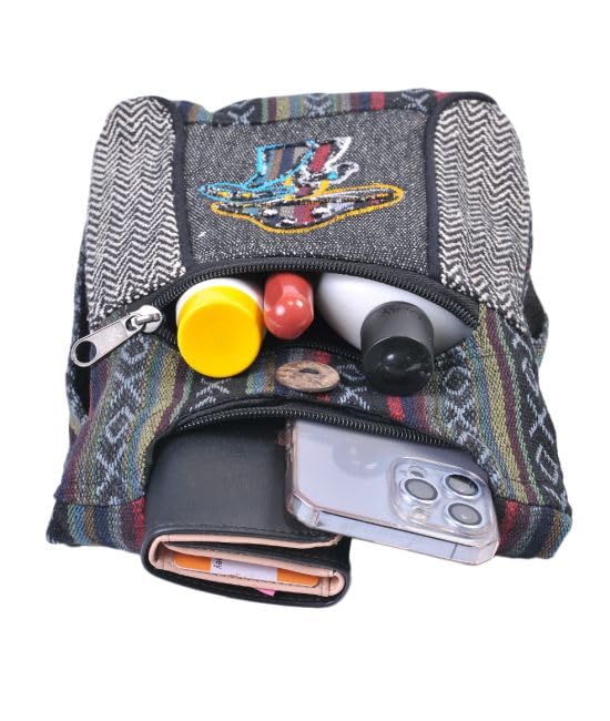 Image of ROYAL The Collection Small Hippie Phone Purse Crossbody, Boho Travel Bag