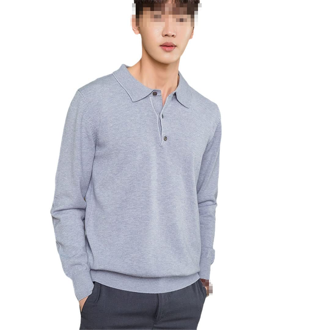 Vogrtcc Męski sweter sweter z dzianiny sweter kaszmirowy sweter męski sweter top, 4, S