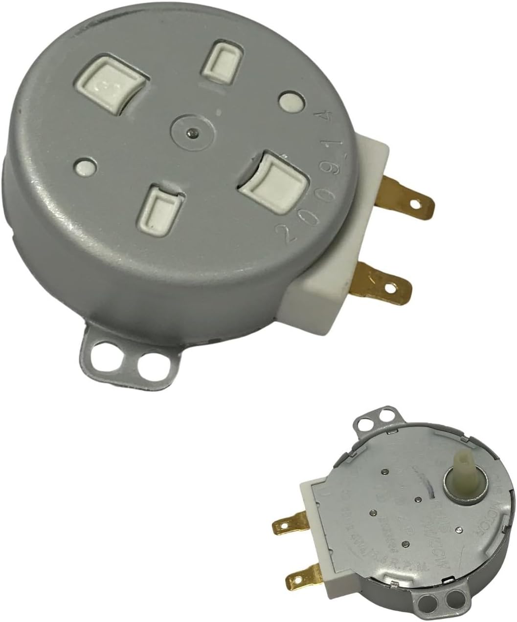 Microwave Turntable Motor Compatible with Panasonic Model Numbers NN-SB646S, NN-SC668S, NN-SU656B, NN-SU656W, NN-SU676B