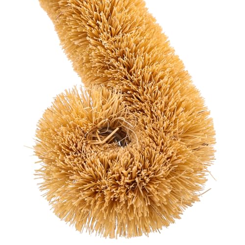 Image of ORFOFE 1pc Coconut Long Handle Cleaning Brush for Cups Mugs Glassware and Bottles Durable Bottle Brush with Lengthened Handle for Deep Cleaning