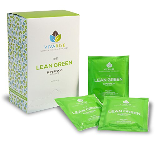 Lean Green Superfood Powder | Greens Powder w/ Organic Spirulina, Wheatgrass, Chlorella - Subtle Taste, Easy to Use Lean Green Superfood Powder | Greens Powder w/ Organic Spirulina, Wheatgrass, Chlorella - Subtle Taste, Easy to Use