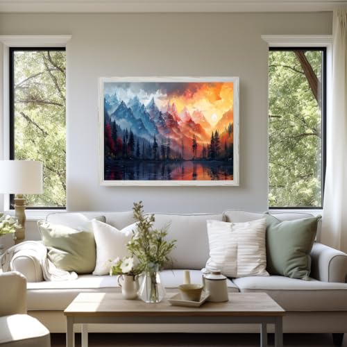 FEIMEIZE Wooden Jigsaw Puzzles for Adults 1000 Piece Puzzle for Adults 1000 Pieces - Forest of Ice and Fire by FEIMEIZE - Image 8