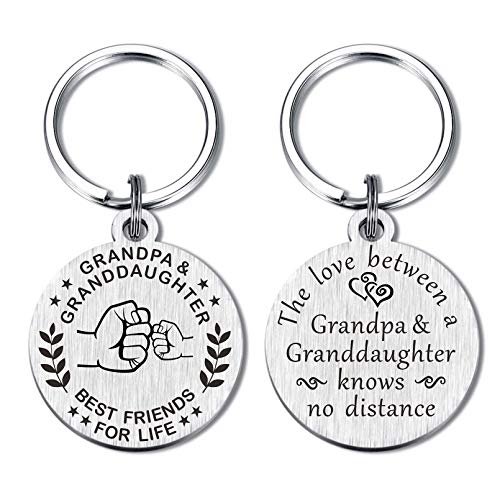 Grandpa Gifts, Grandfather Keychain, Grandpa Key Ring Grandpa Gifts, Grandfather Keychain, Grandpa Key Ring