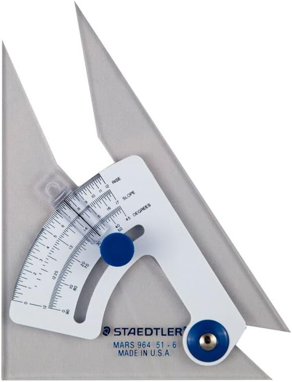 Staedtler Mars Adjustable Triangle 6" Made in USA
