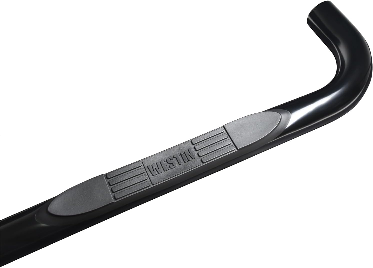 Westin 23-4115 E-Series 3 Round Nerf Bars fits 2019-2025 Silverado Sierra 1500 Standard Cab Black Pair