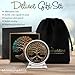 MilestoneMint 1 Year Sobriety Coin Tree of Life Gift Set | Anniversary Sobriety Gifts for Men & Women | AA Coins and Medallions with Token Capsule, Stand & Card | 3D Texture, Recovery AA Chips