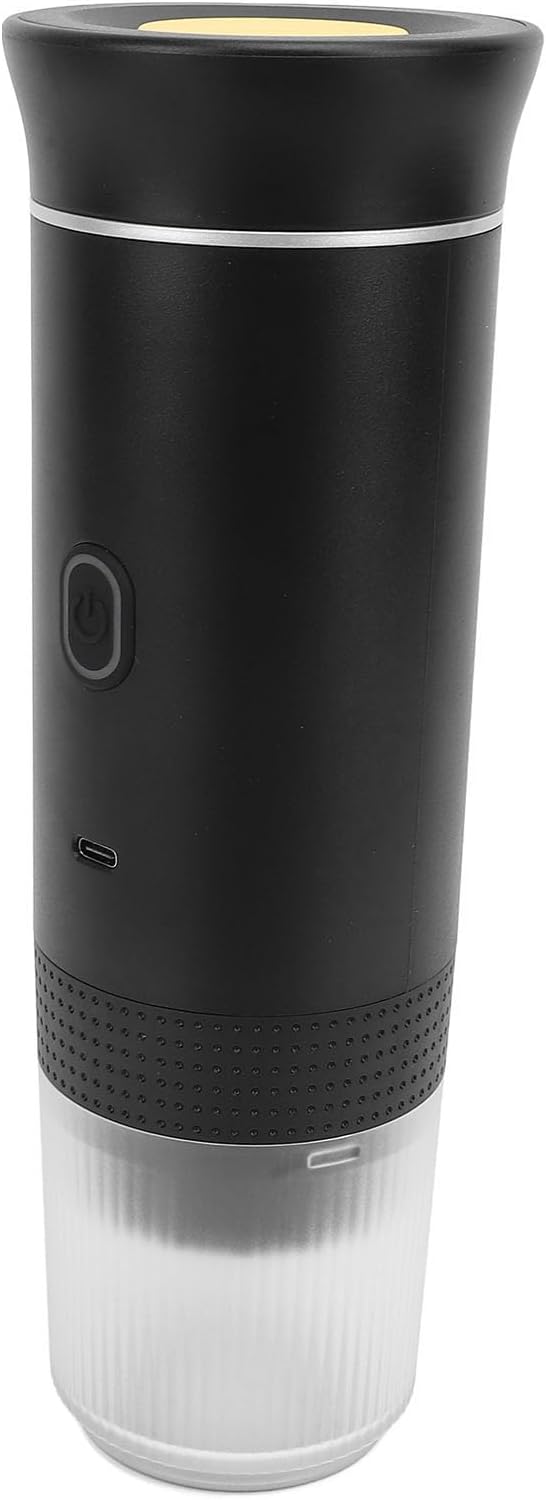 Cafetera Portátil Automática para Auto y Viajes con Batería Recargable