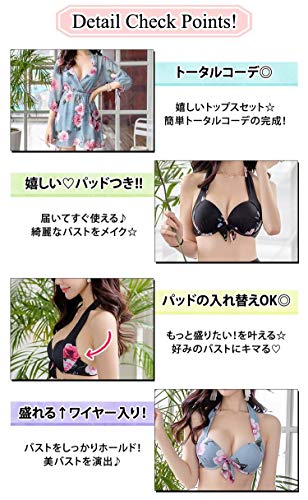 [Teddy] ワンピース 水着 レディース 体型カバー ビキニ ス