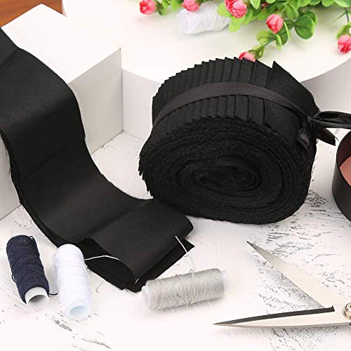 80Pcs Roll Up Cotton Fabric Quilting Strips, Jelly Roll Fabric, Cotton Craft Fabric Bundle, Patchwork Craft Cotton Quilting Fabric, Cotton Fabric, Quilting Fabric #TOP4