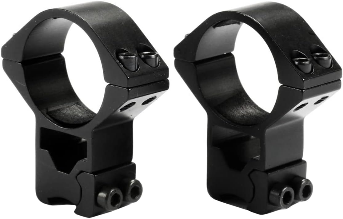 MIZUGIWA 30mm/2Pcs, High Profile, 11mm Dovetail, See-Thru, Scope Mount Rings : Sports & Outdoors