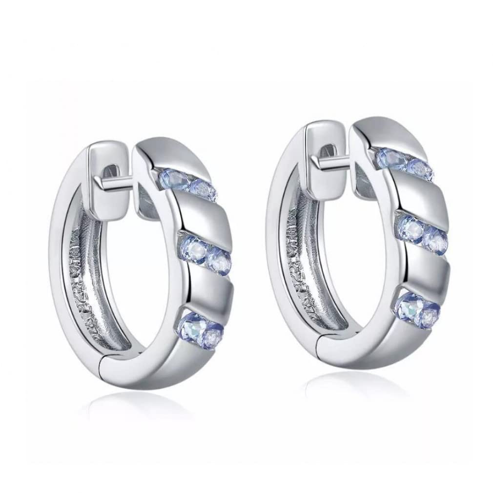 Boucles d'oreilles cerceau femmes légères sans douleur fermoir sécurisé - 6