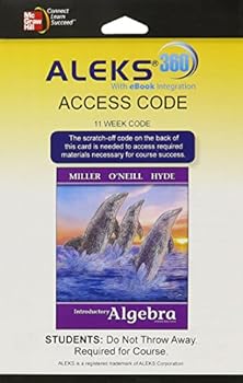 Aleks 360 Access Card (11 Weeks) for Introductory Algebra