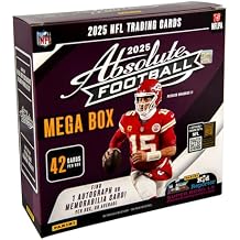 202526 Panini Absolute Football Mega Box Retail Exclusive Parallels & Inserts NFL Trading Cards Sealed Retail Mega Box