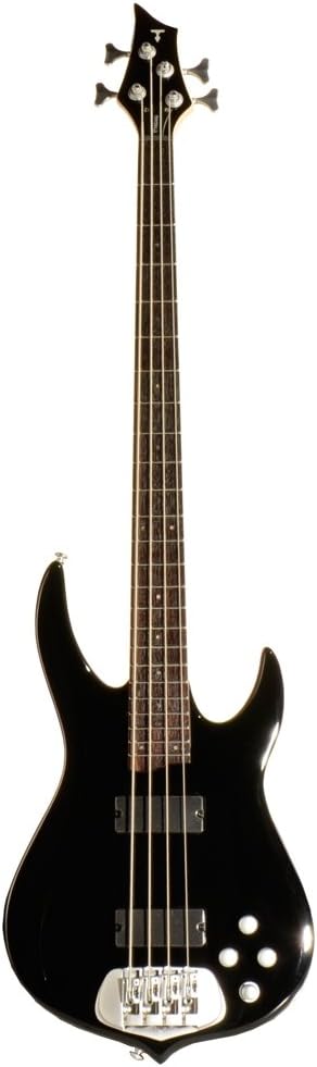 Standard 4 Series TS4BK 4-String Bass Guitar, Gloss Black