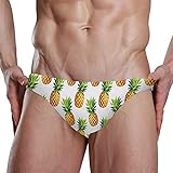 Men Bikini Pineapple Fruit Swimsuit Swim Briefs XXL 20403258