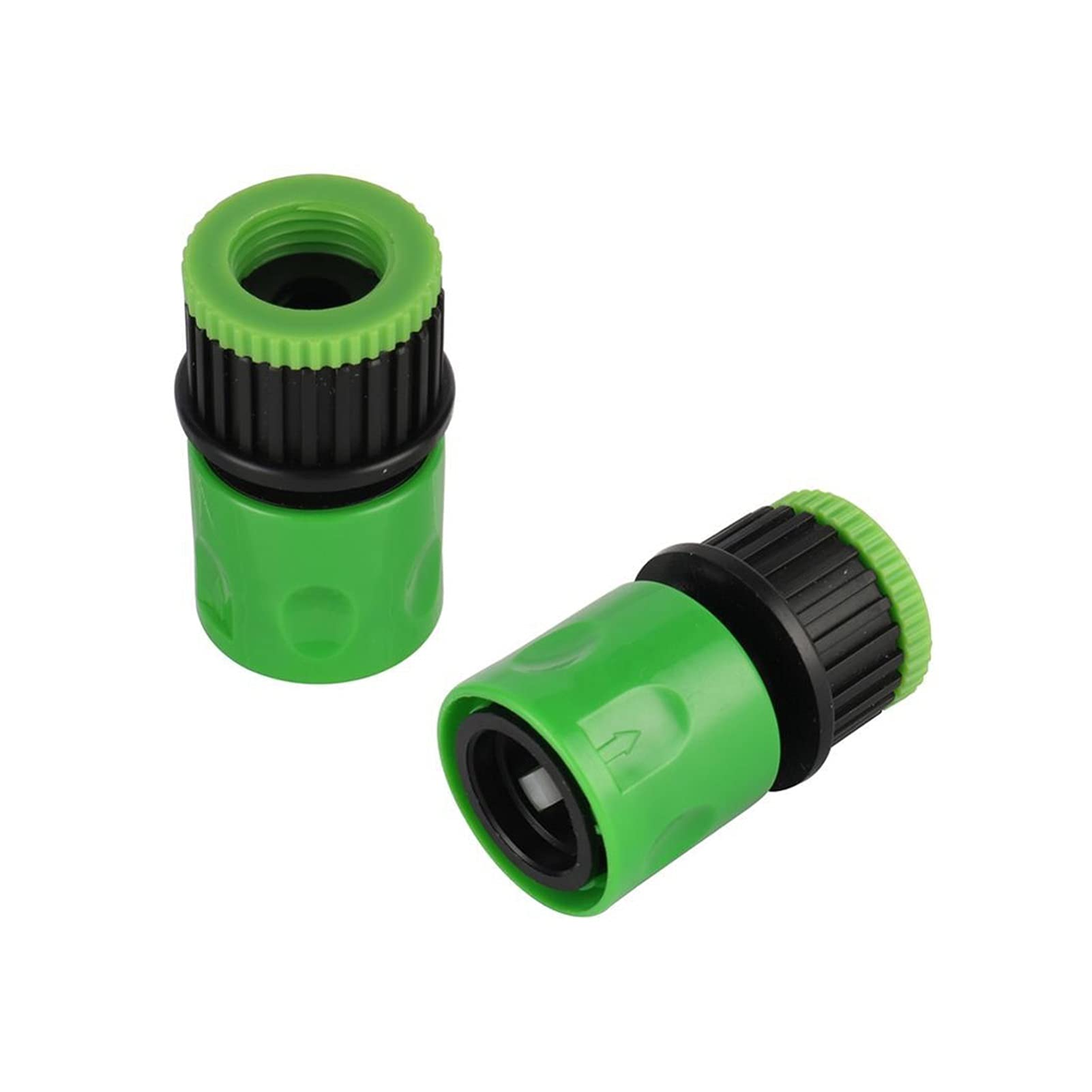 Adapter złącza węża 1,9 cm - trwałe szybkozłączka 1,3 cm do 1,9 cm gwintowane złącze kranu 2-pak złącze pistoletu na wodę dla wydajnego systemu nawadniania ogrodu