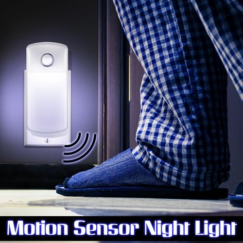 Image of Enhon Emergency Power Failure 5-in-1 Multi Color LED Night Lights, 4 Pack