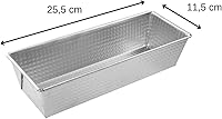 Vista 2 de Zenker Molde para pan de acero estañado, 10 pulgadas x 4.4 pulgadas x 2.8 pulgadas