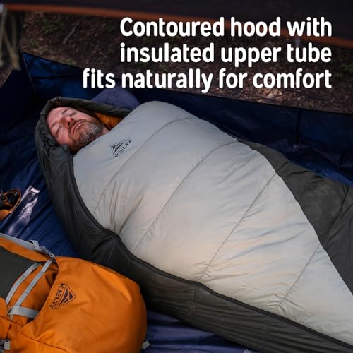Kelty Cosmic Synthetic Fill 0 Degree Backpacking Sleeping Bag – Compression Straps, Stuff Sack Included (Long, 2025) - Image 12