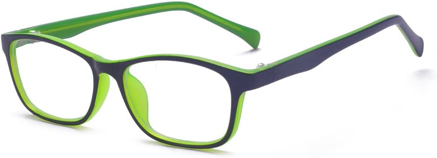 Outray Blue Light Blocking Glasses Square Eyeglasses Frame Anti Blue Ray Computer Game Glasses For Kids/Teens