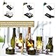 ZAWELIYO Glasflaschenschneider-Set, Glasschneider für Flaschen Glasschneideöl, Edelstahl Bottle Cutter DIY Werkzeug zum Schneiden von runden Flaschen und Flaschenhals