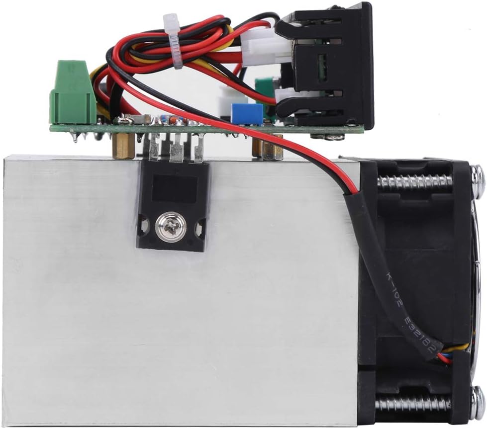 Electronic Load 0-10A 100W DC 12V Discharge Battery Capacity Tester, Constant Current Electronic Load Module with Overheat and Overvoltage Protection for Battery