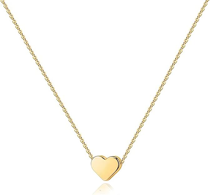 PAVOI Gold Plated Cubic Zirconia Heart Necklace buy online shopping in Pakistan
