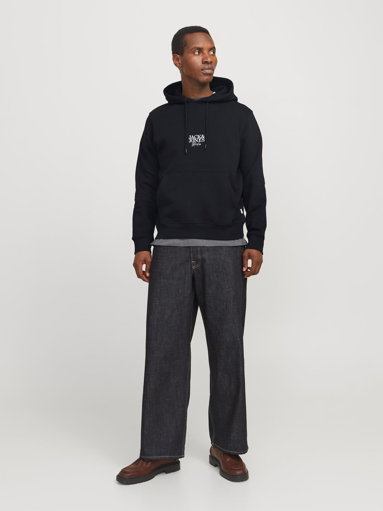 JACK & JONES Sudadera con Capucha Logotipo