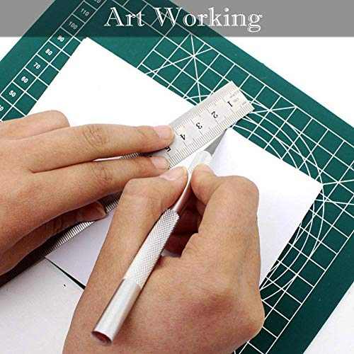 Precision Carving Craft Knife，Vkermury Hobby Knife Razor Tool With 5 Spare Blades For Phone Pc Tablet Drone Repair Diy Art Work Cutting Caving Knife Sculpture Pumpkin Carving #TOP5