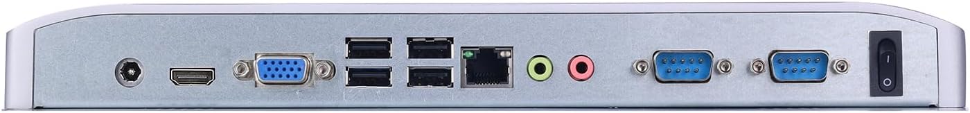 12.1" TFT LED Industrial Panel PC, High Temperature 5-Wire Resistive Touch Screen, Intel 4th Core I5, PW24, VGA, HDMI, LAN, 2 x COM, 0 RAM, 0 Storage, Barebone No System