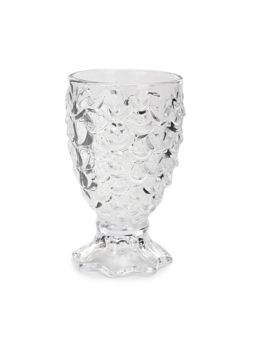 AFAST Party Perfect Glasses for Water, Juice, Cocktails, Cold Drinks, Lemon Tea and Other Drinking Beverages, Glass, Clear, Pack of 6, 7 X 6 X 11 CM- T5 3