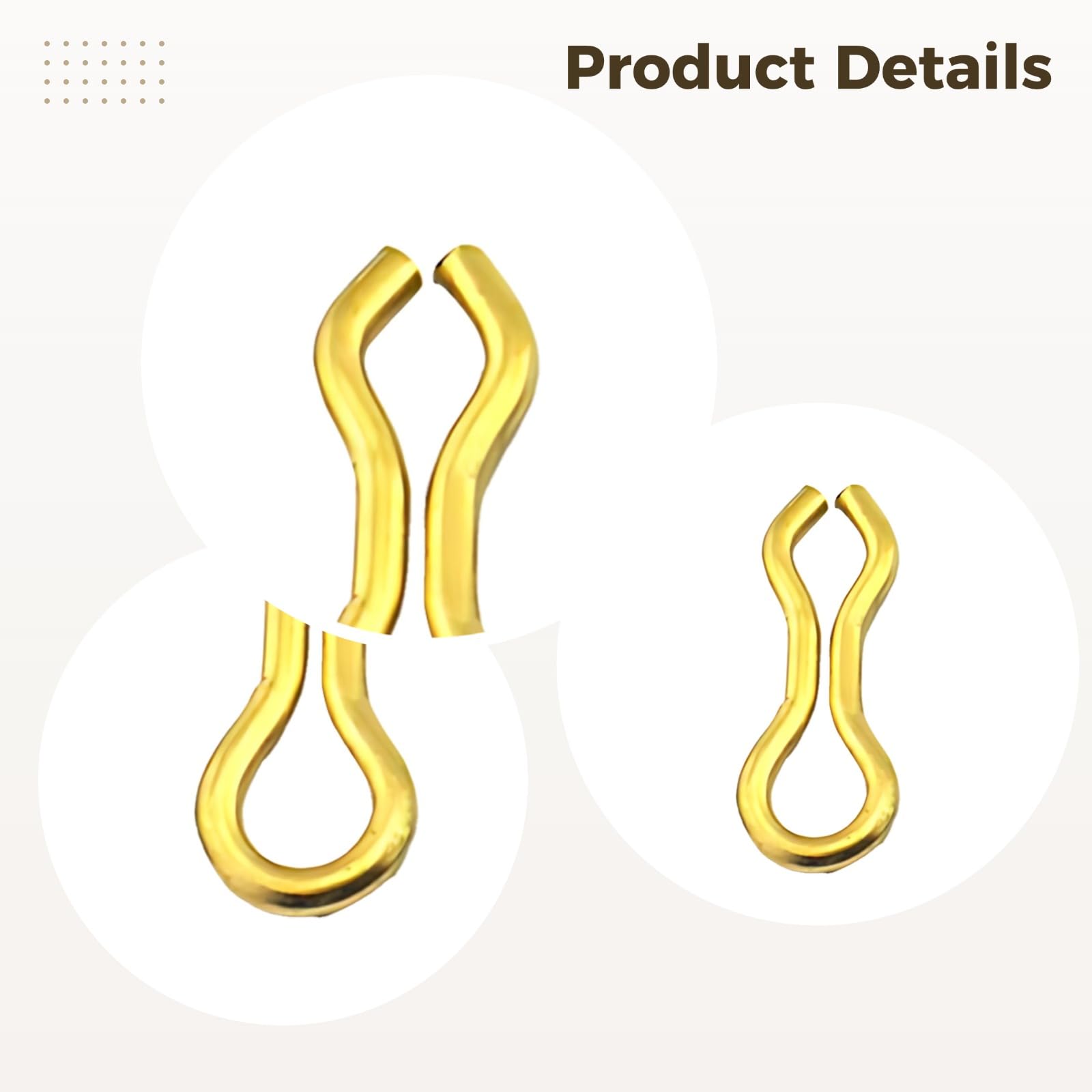 200 STK. Messing-Sinkerösen, 0,85 Zoll Plumb Foot Connector zum Angeln, Öse für Bleigewichtsformen, Tackle-Zubehör für DIY-Bleigewichte, für vielseitige Angelanwendungen, Gold