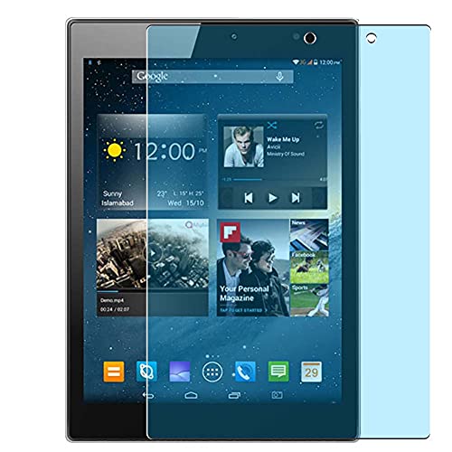 Puccy 2 Pack Anti Blue Light Screen Protector Film, compatible with QMobile QTab V10 7.85" TPU Guard ï¼ˆ Not Tempered Glass Protectors ï¼‰ New