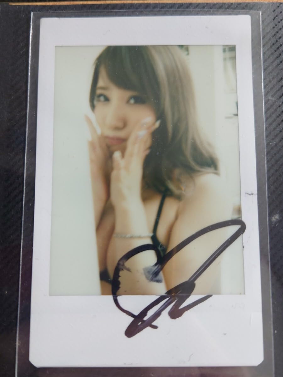 ◇園田みおん　キスマーク付き直筆サイン入り色紙　直筆サイン入りチェキ付き S1 ◇園田みおん キスマーク付き直筆サイン入り色紙 直筆サイン入りチェキ