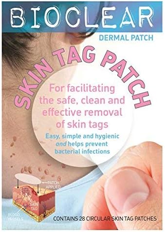 Vytaliving Biodermal Bioclear Skin Tag Removal Dermal Patch As Seen In Press Biodermal Amazon Co Uk Health Personal Care