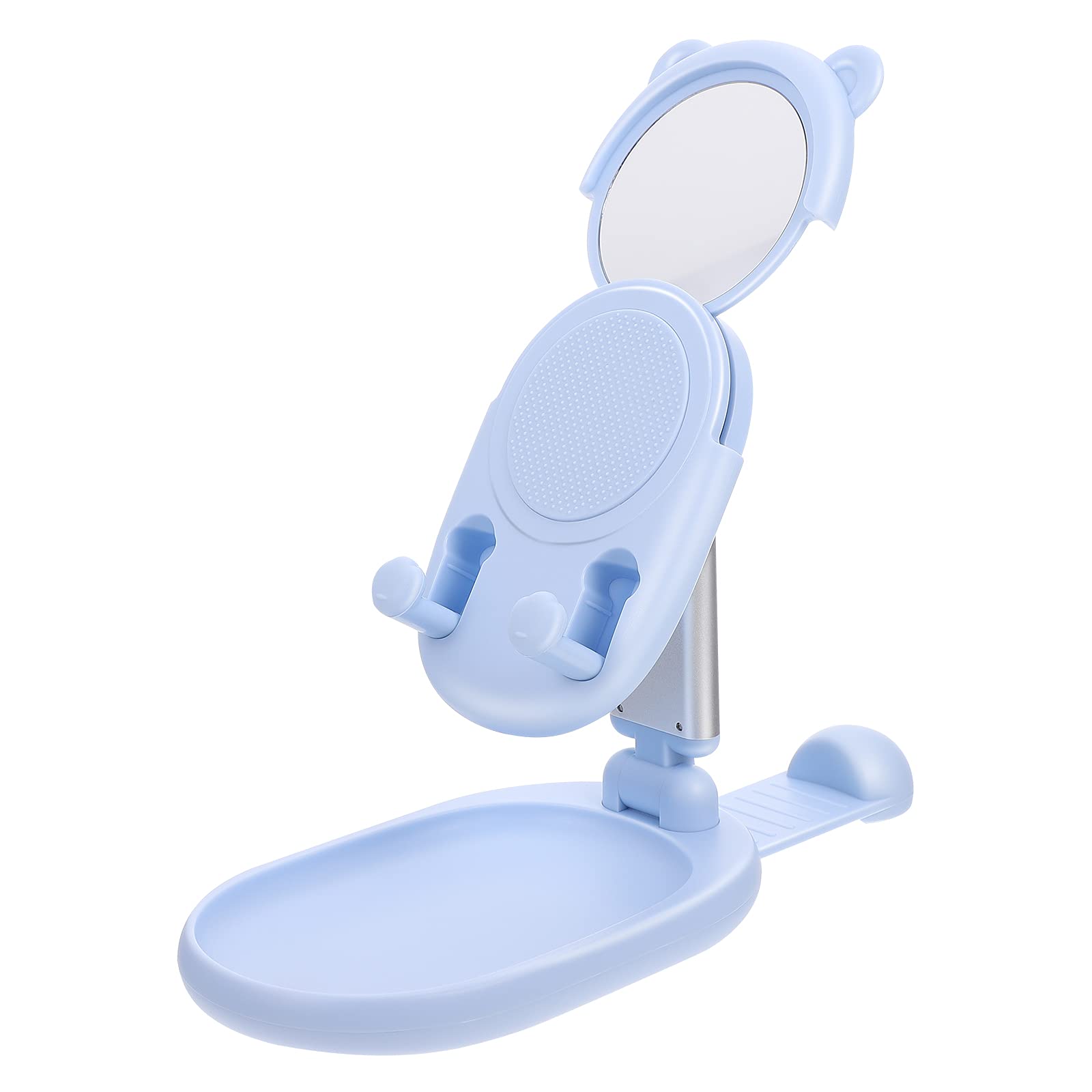 NUOBESTY Supporto per Smartphone Regolabile in Lega di Alluminio ABS