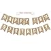 Pre-Strung Happy 18th Birthday Banner - NO DIY - Gold Glitter 18th Birthday Party Banner For Boys & Girls - Pre-Strung Garland on 6 ft Strands - Gold Birthday Party Decorations & Decor. Did we mention no DIY?