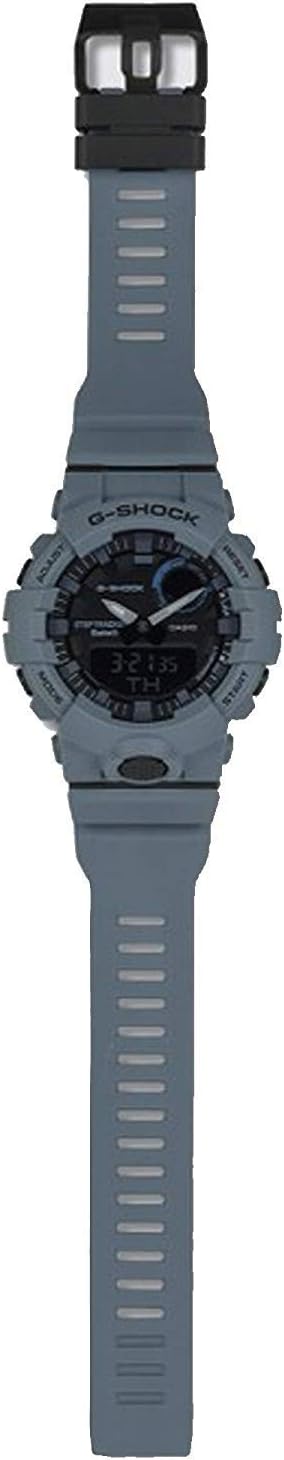 Casio Mens Analogue-Digital Quartz Watch with Plastic Strap GBA-800UC Grey
