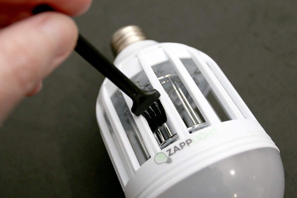 2 Pack ZappLight LED 920 Lumens Bug Zapper Bulb Insect and Mosquito Zapper