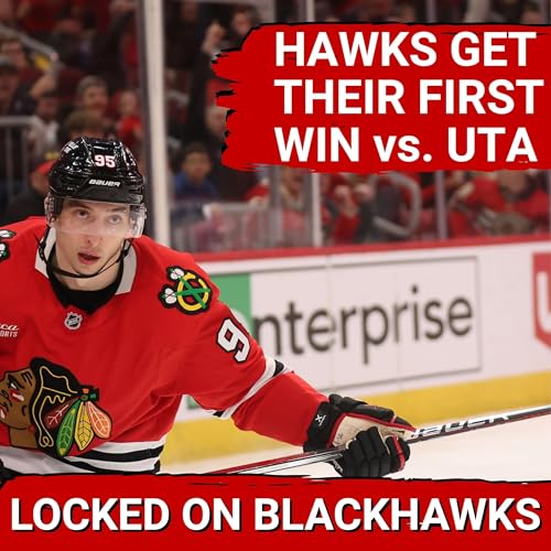 Page de couverture de POSTGAME: Blackhawks Earn First Win, Beat Mammoth 3-1 | Oliver Moore Shining in Rockford