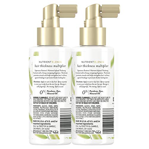 Pantene Leave In Treatment, Twin Pack, 3.7 Fl Oz #TOP1