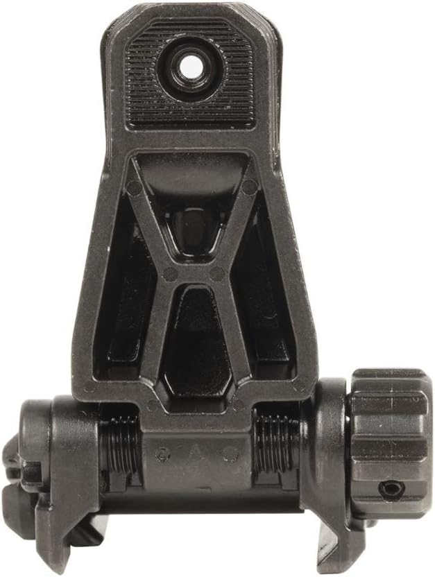 Magpul MBUS PRO Flip Up Steel Front Sight Black MAG275 Bundle with MBUS PRO Rear Sight Black MAG276 Made in USA